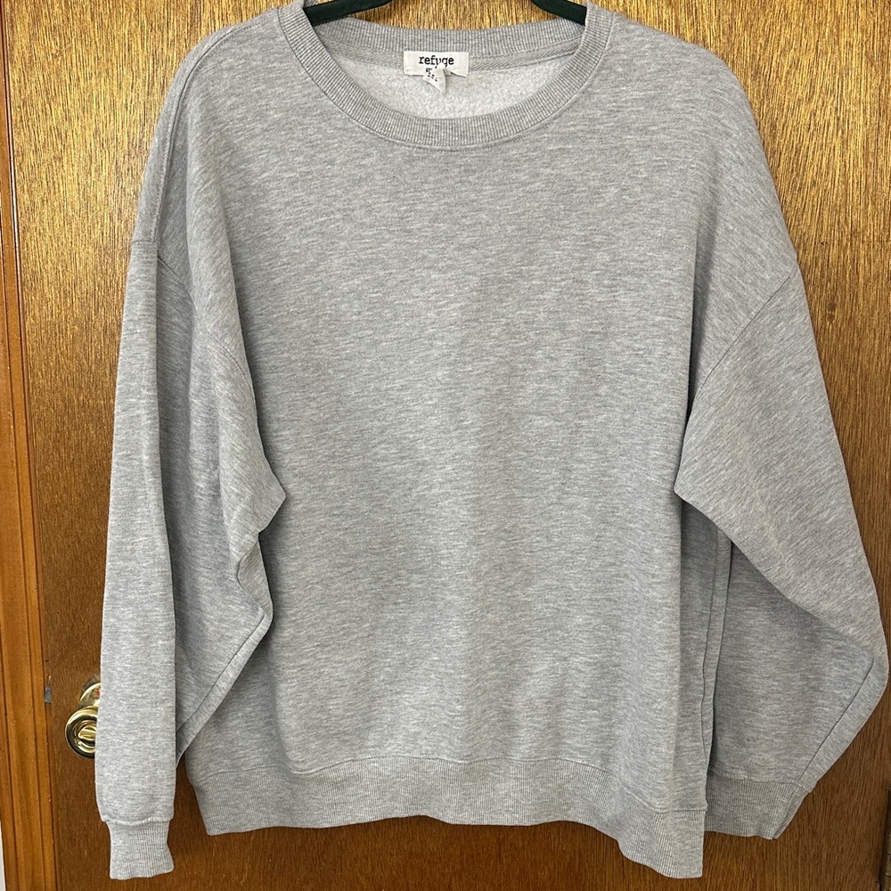 Gray Crewneck Sweatshirt with Harry Potter design